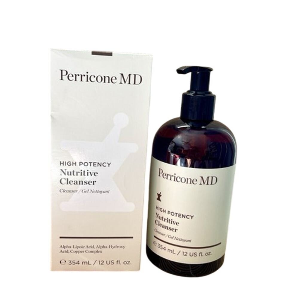 NEW Perricone MD High Potency Classics: Nutritive Cleanser, 12 oz LARGE Sz